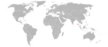 Nicobar Tree Shrew Range Map (Nicobar Islands)